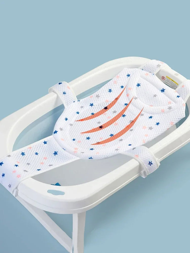 Baby Bath Support Net – Adjustable Anti-Slip Bath Seat