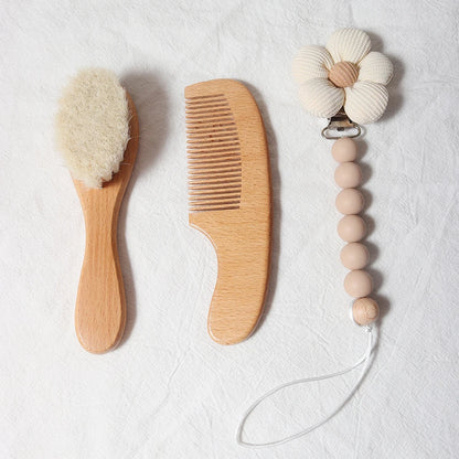 Natural Baby Brush & Comb Set
