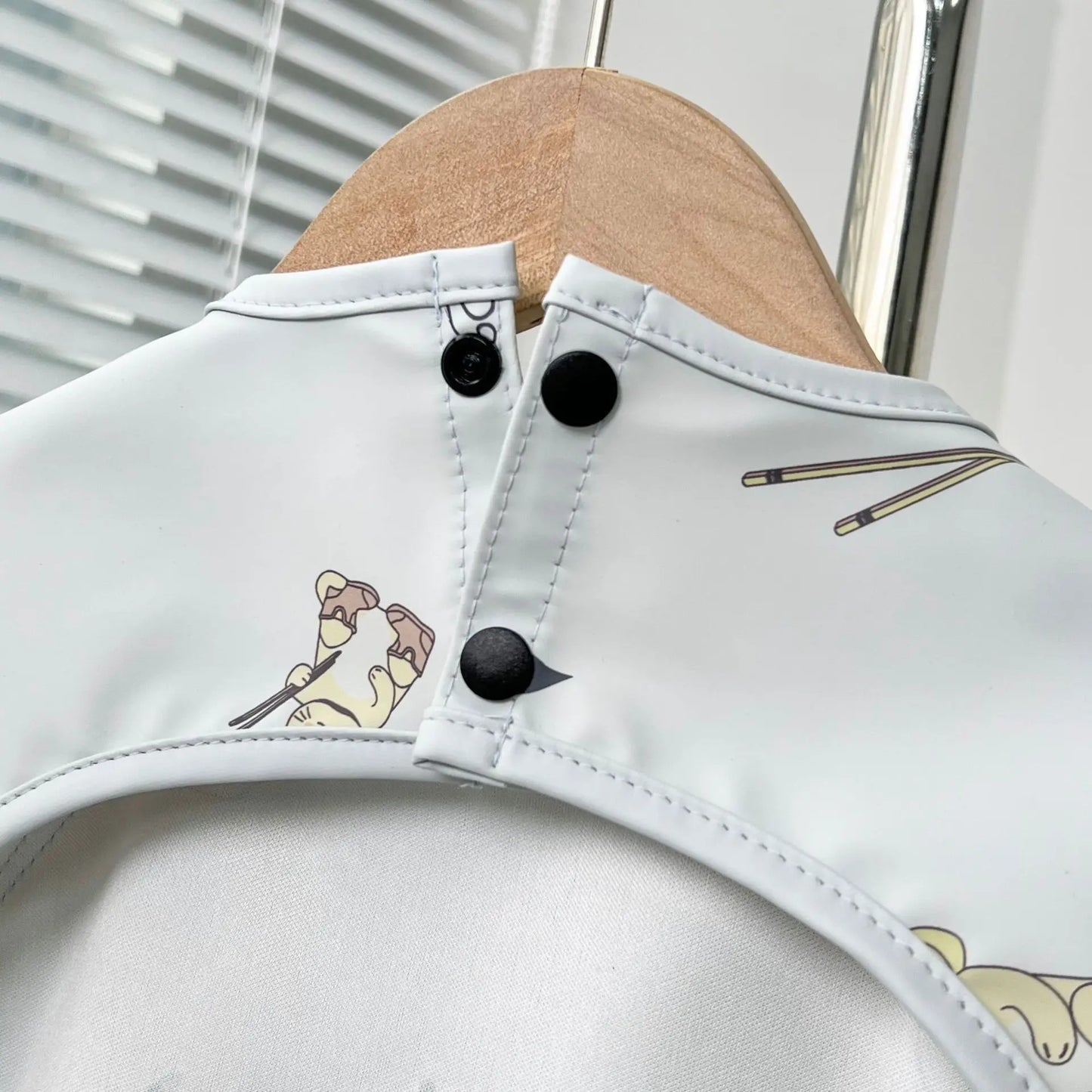 Waterproof Toddler Feeding Apron Bib (Short Sleeve)