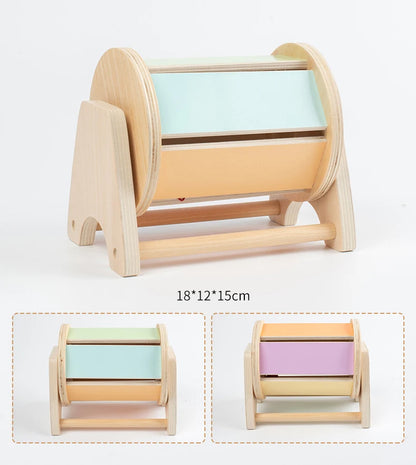Montessori Spinning Drum Coin Box