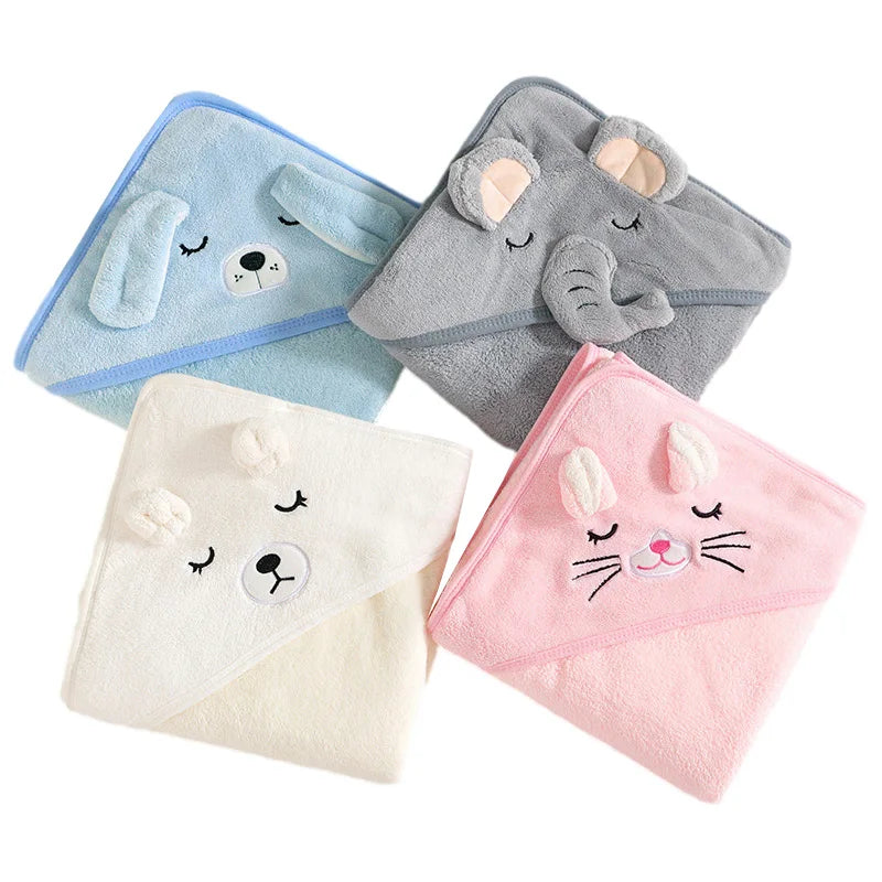 Hooded Baby Bath Towel – Soft & Absorbent