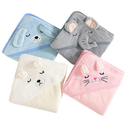 Hooded Baby Bath Towel – Soft & Absorbent