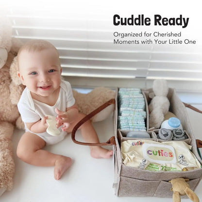Baby Diaper Organizer Storage Basket