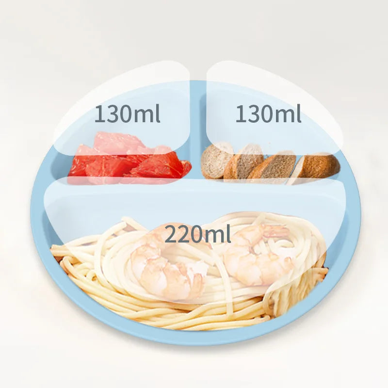 Silicone Baby Feeding Set – Bowl & Utensils