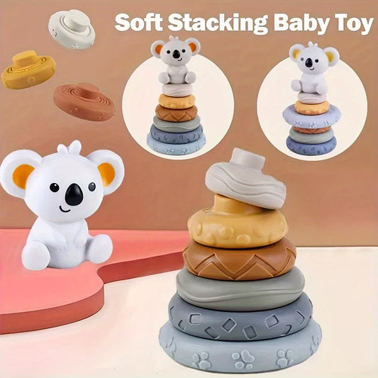 Silicone Building Blocks Montessori Toys