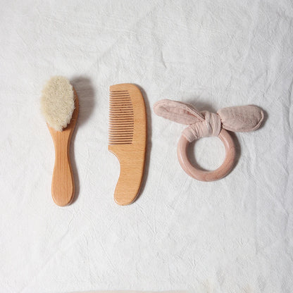 Natural Baby Brush & Comb Set