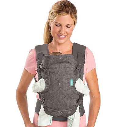 Ergonomic Baby Carrier with Hip Seat – Front and Back Carrying Support