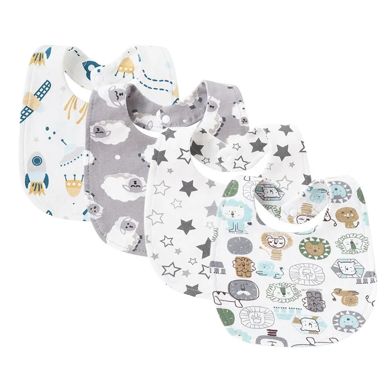 Baby Bib & Burp Cloth Set