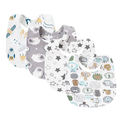 Baby Bib & Burp Cloth Set