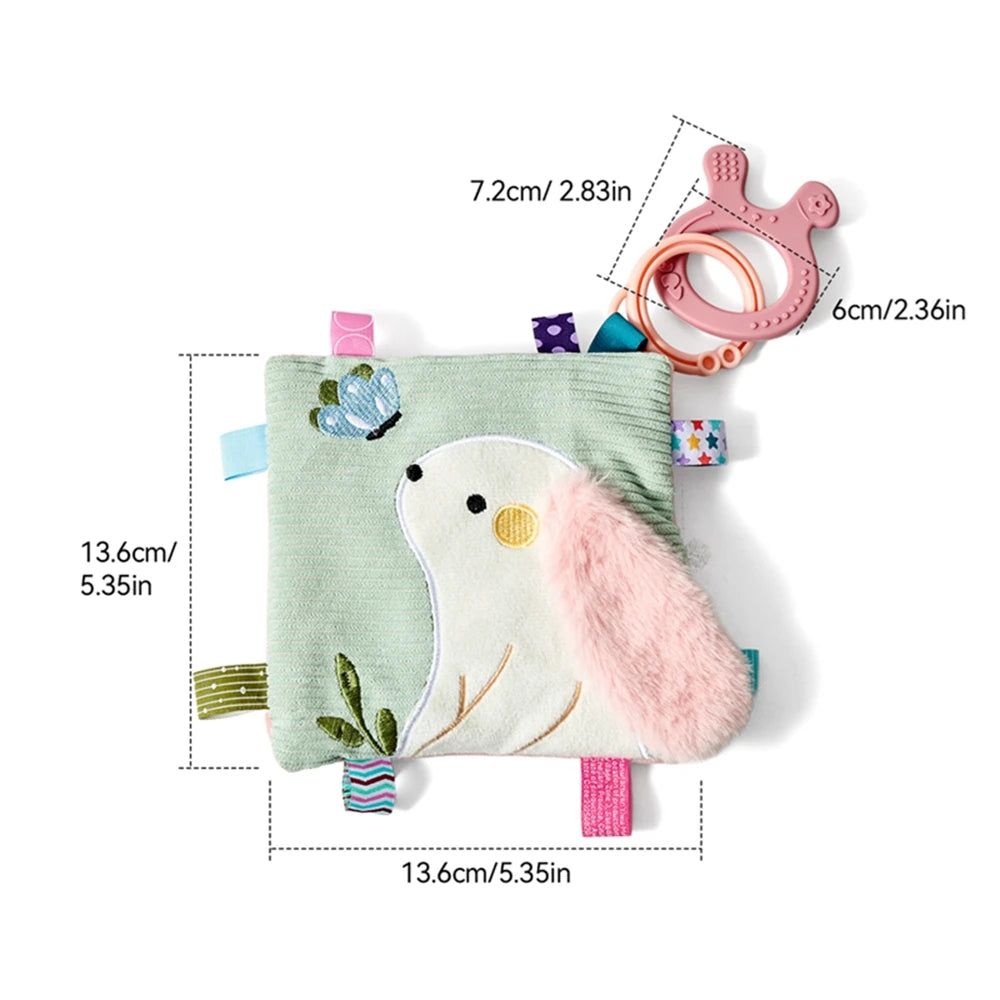 Silicone Baby Teether Rattle