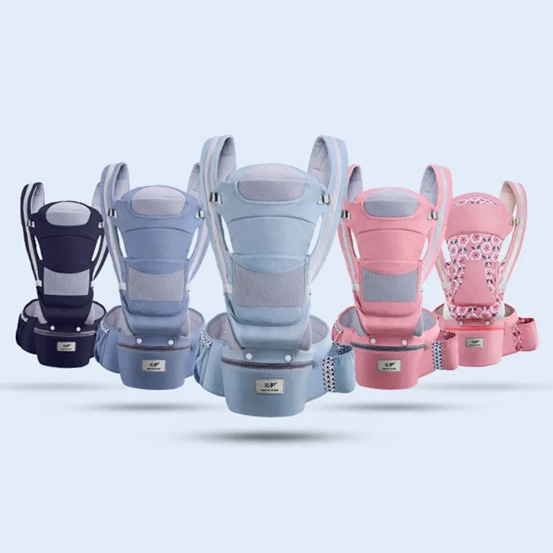 Ergonomic Baby Carrier with Kangaroo Pocket