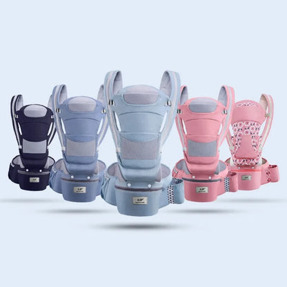 Ergonomic Baby Carrier with Kangaroo Pocket