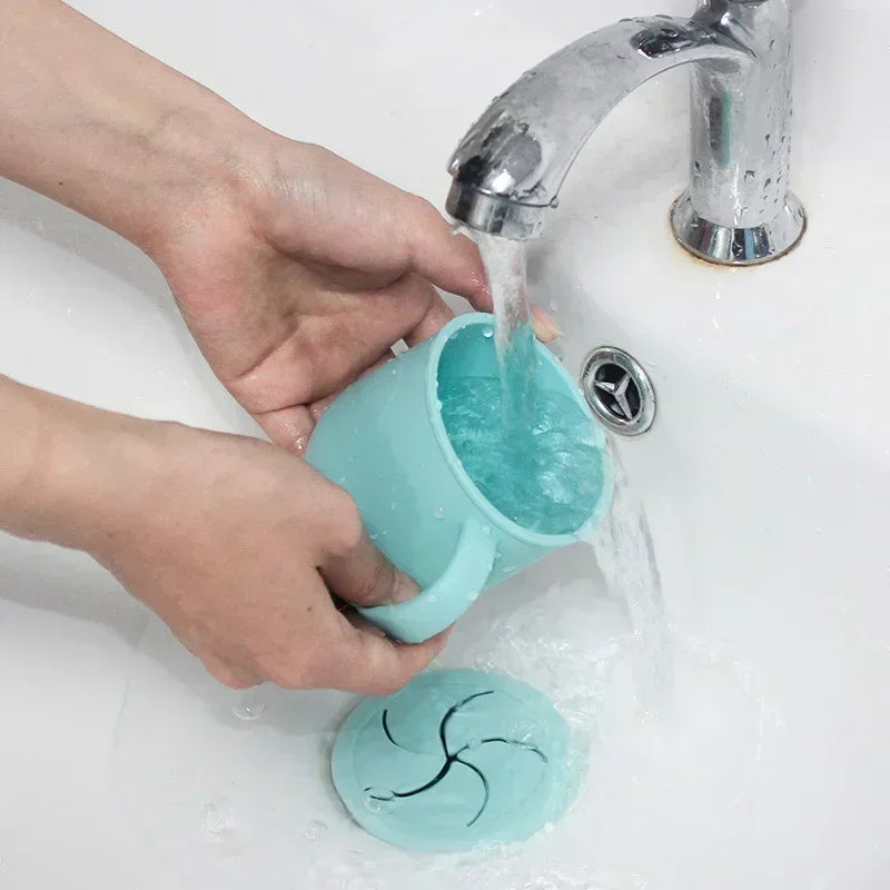 Siliconen babytrainingsbeker en snackbeker 2-in-1