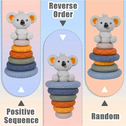 Silicone Building Blocks Montessori Toys