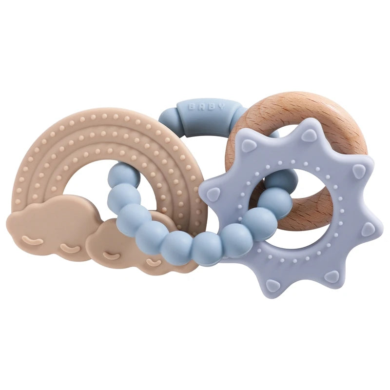 Food-Grade Silicone Baby Teether