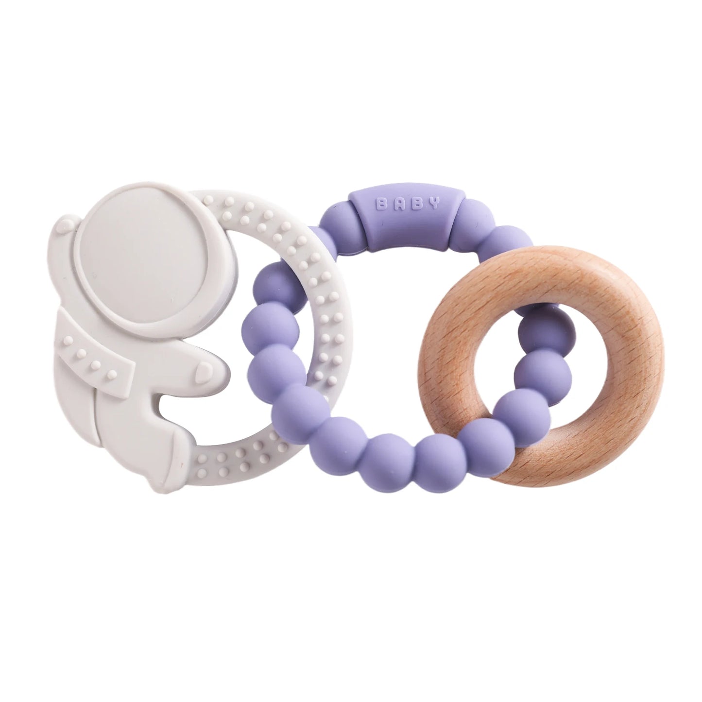 Food-Grade Silicone Baby Teether