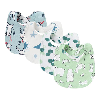 Baby Bib & Burp Cloth Set