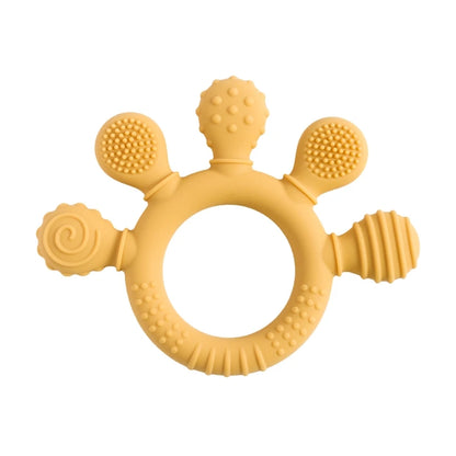 Silicone Baby Teether Rattle