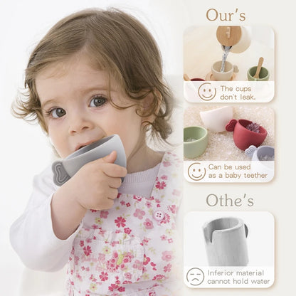 Wooden Montessori Tea Party Set