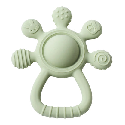Silicone Baby Teether Rattle