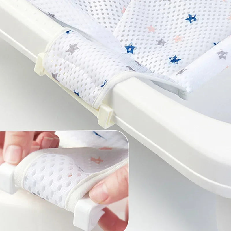 Baby Bath Support Net – Adjustable Anti-Slip Bath Seat