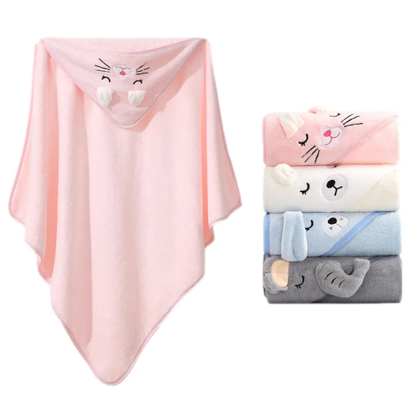 Hooded Baby Bath Towel – Soft & Absorbent