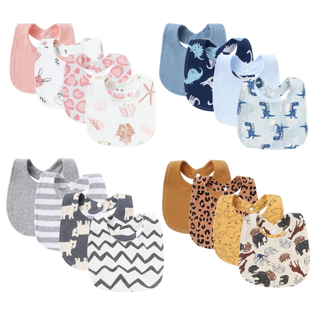 Baby Bib & Burp Cloth Set