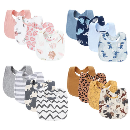 Baby Bib & Burp Cloth Set