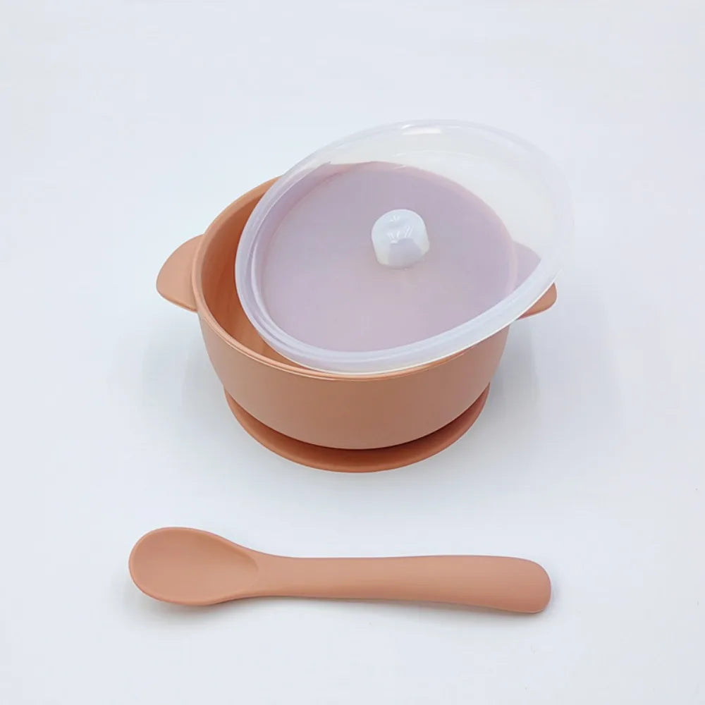 Silicone Suction Bowl Set