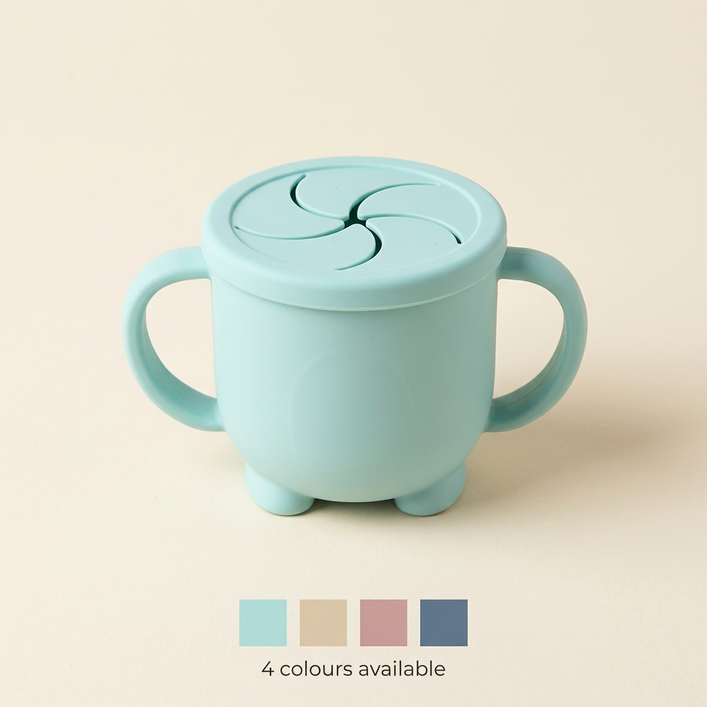 Redesigned toddler snack cup image