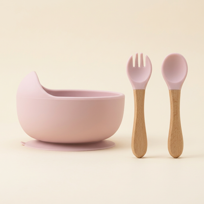 Single pink feeding set cover